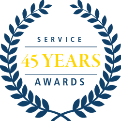 45 Years of Service