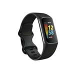 Fitbit - Charge 5 Activity Tracker + Heart Rate - Black - 25 Years Service Award