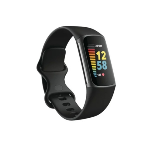 Fitbit - Charge 5 Activity Tracker + Heart Rate - Black - 25 Years Service Award