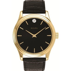 Black-Gold Tone Watch - Mens or Ladies  (click here to choose mens or ladies)  - 20 Years Service Award