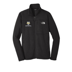 Adult North Face Sweater Fleece Jacket - Black - 20 Years Service Award